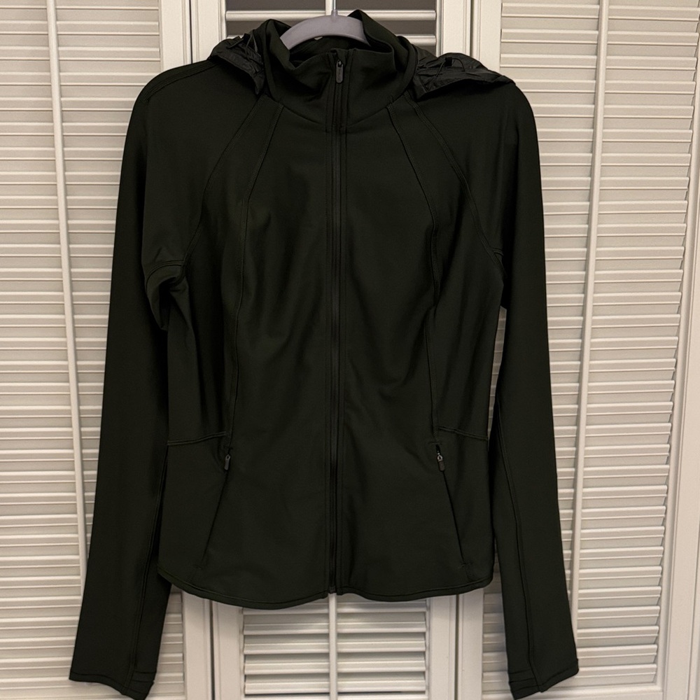 Athleta Olive Green Interval Jacket - image 5